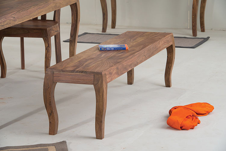 Alonso Dining Set (Stone Finish)